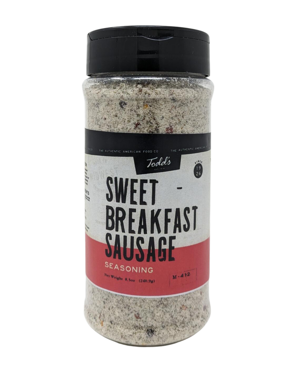 Todds Sweet Breakfast Sausage Seasoning 16oz Jar – Todds Premium Foods